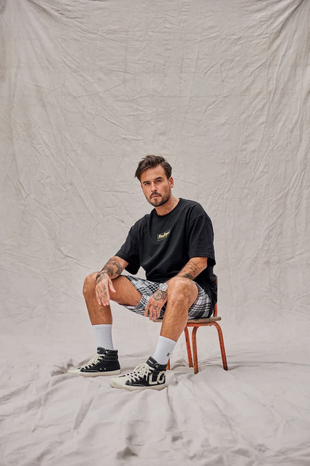BOX LOGO OVERSIZE BLACK - foto 3